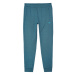 Pánske tréningové zateplené tepláky 4F TROUSERS FNK-WAW24TFTRM682-46M-TEAL MELANGE