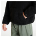 Mikina Calvin Klein Jeans Sherpa Half-Zip Hoodie Black