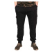 Fox Fishing Nohavice LW Black/Camo Combat Joggers