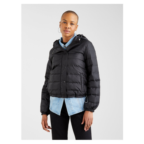 Levi&#39;s Black Women&#39;s Quilted Hooded Jacket Levi&#39;s® Edie - Women Levi´s
