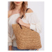 Light brown knitted bag