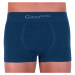 Men's boxers Gino seamless bamboo petrol