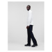 Karl Lagerfeld Košeľa 'Ikonik 2.0'  čierna / biela