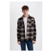 DEFACTO Relax Fit Checkered Lumberjack Long Sleeve Shirt