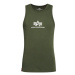 Alpha Industries Tank top Basic 126566 Zelená Regular Fit