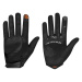 Spokey RIDE LONG Men's long cycling gloves, clear-red vel. M