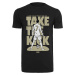 Soccer Balls Coming Home Take the Kick Tee Black