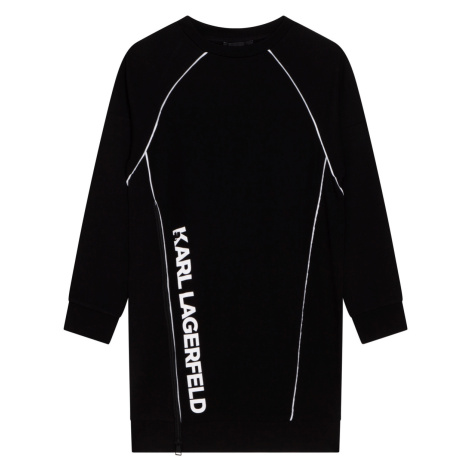 Karl Lagerfeld  Z12225-09B  Krátke šaty Čierna
