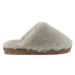 Mou Papuče Closed Toe Sheepskin Slipper Sivá