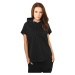 Women's Black Terry Hoody Sleeveless