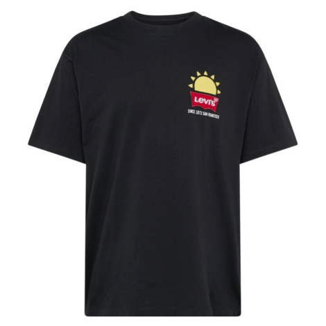LEVI'S ® Tričko 'LSE Vintage Fit GR Tee'  žltá / červená / čierna / biela