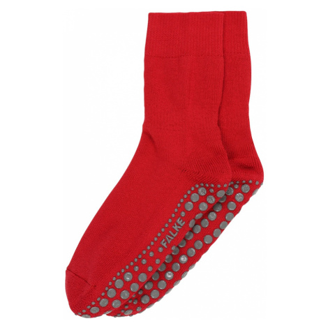 FALKE Ponožky 'Homepads'  sivá / červená