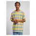 Starter Block Stripes Tee hrznblu/clifrniyllw/whte