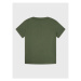 Calvin Klein Jeans Tričko Chest Monogram IB0IB01231 Zelená Regular Fit