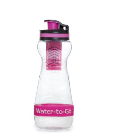 Fľaša s filtrom Water-to-Go™ GO! 50 cl - ružová