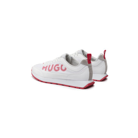 Hugo Sneakersy Icelin 50474058 10243137 01 Biela Hugo Boss