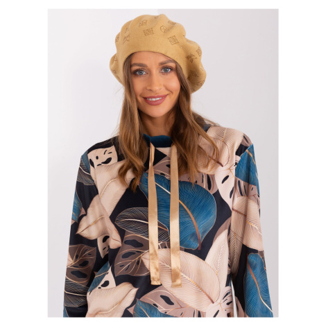 Women's camel beret