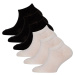 EWERS Ponožky  čierna / prírodná biela