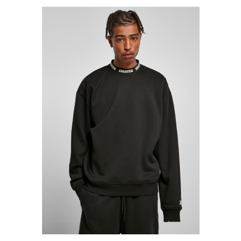 Starter Jaquard Rib Crewneck Black