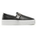 Calvin Klein Sneakersy Flatform Cup Slip On W/Hw HW0HW01516 Čierna