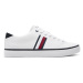 Tommy Hilfiger Tenisky Th Hi Vulc Low Stripes Mesh FM0FM04946 Biela