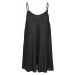 Urban Classics Ladies Jersey Pleated Slip Dress black
