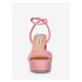 Svetloružové dámske sandále Steve Madden