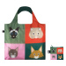 Skladacia nákupná taška LOQI STEPHEN CHEETHAM Cats