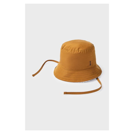 Detský obojstranný klobúk Mayoral hnedá farba,