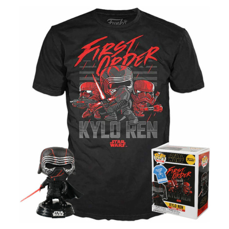 set (figúrka + tričko) Star Wars - Episode IX - POP! - Kylo ren (Supreme Leader) - FK42393 POP S