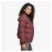 Bunda Urban Classics Ladies Hooded Puffer Jacket Wine