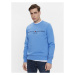 Tommy Hilfiger Mikina Tommy Logo Sweatshirt MW0MW11596 Modrá Regular Fit