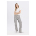 DEFACTO Cool Straight Fit Cargo Gabardine Trousers