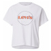 LEVI'S ® Tričko 'Graphic Varsity Tee'  červená / čierna / biela