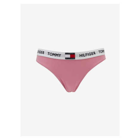 Ružové dámske tangá Tommy Hilfiger Underwear
