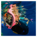Ocean Reef ARIA QR + CAMERA HOLDER Šnorchlovacia maska, ružová, veľkosť