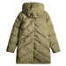 Roxy STORM WARNING Dámska zimná bunda, khaki, veľkosť