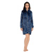 Effetto Woman's Housecoat 3121 Navy Blue