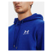 Modrá mikina Under Armour UA Essential Fleece Hoodie