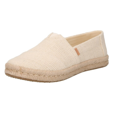 TOMS Espadrilky  biela ako vlna