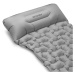 SPOKEY - AIR BED PILLOW BIG Samonafukovací matrac s vankúšikom 213x62x6 cm, šedá