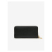 Čierna dámska kožená peňaženka Michael Kors Travel Continental
