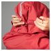 Dámska bunda do dažďa 540 viditeľná v tme červená