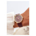 Watch on the eco leather strap without nickel, purple ERNEST E62155D