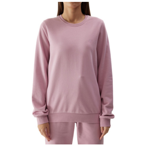 Dámska mikina 4F SWEATSHIRT-WSS24TSWSF0954-56S-LIGHT PINK