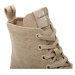 Calvin Klein Jeans Outdoorová obuv Chunky Combat Laceup Boot Co YW0YW01239 Béžová