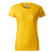 MALFINI Dámske tričko Basic - Žltá