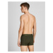 JACK & JONES Boxerky  námornícka modrá / zelená / čierna