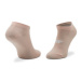 4F Súprava 3 párov členkových dámskych ponožiek H4L22-SOD003 Ružová