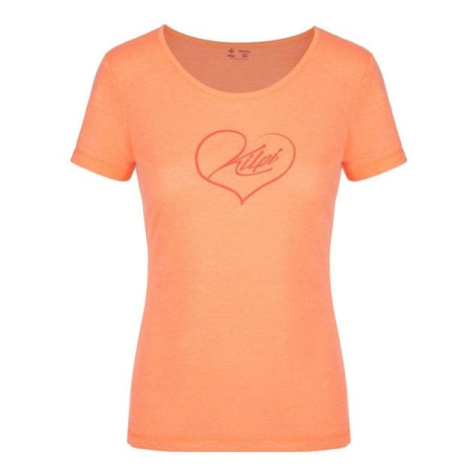 Women's outdoor T-shirt KILPI GAROVE-W coral